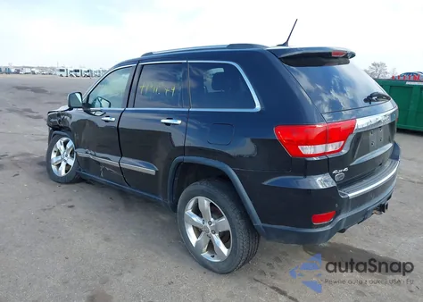 2013 Jeep Grand Cherokee Overland Summit z USA, uszkodzony, nr VIN 1C4RJFCT3DC648935